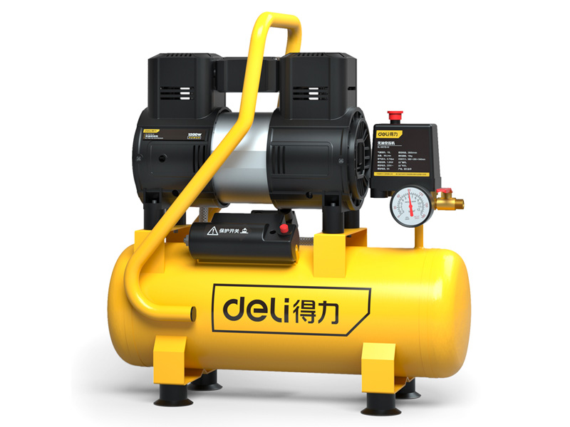 得力工具DL-WKY15-W无油空压机1200W15L