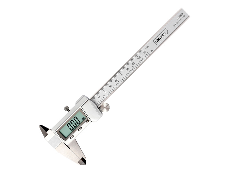 得力工具DL91150_数显游标卡尺150mm