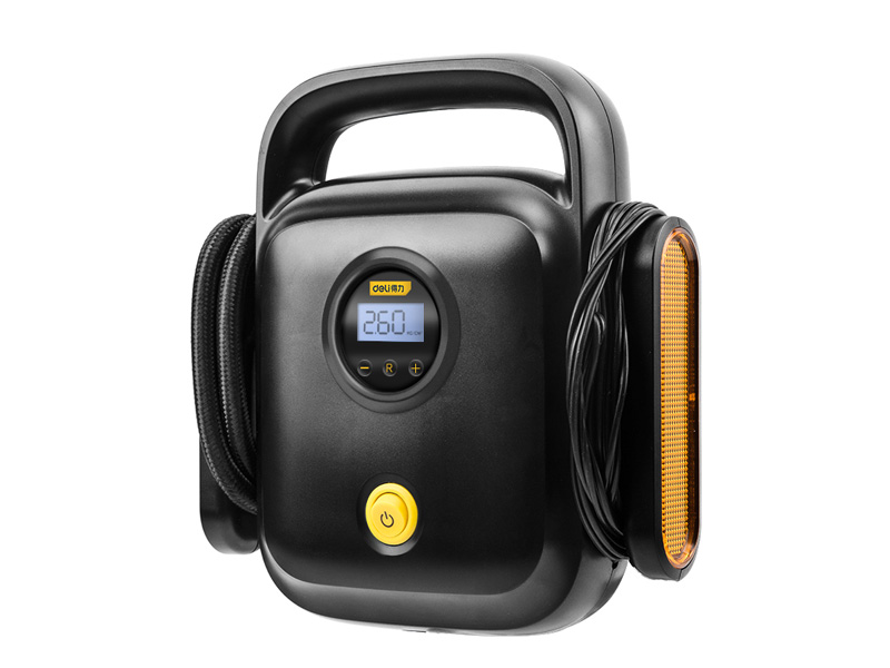 得力工具DL8065充气泵100W有线数显