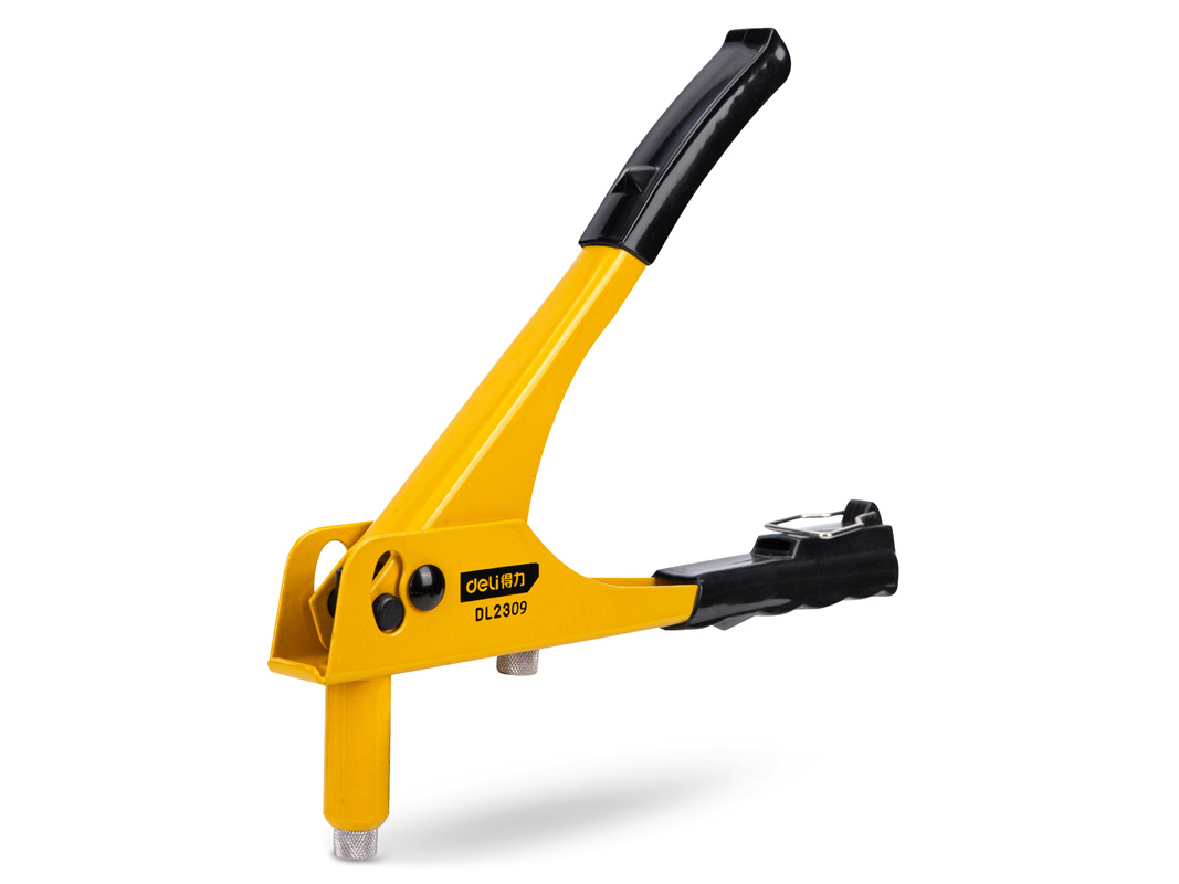 得力工具DL2309单把拉铆枪240mm2个导嘴
