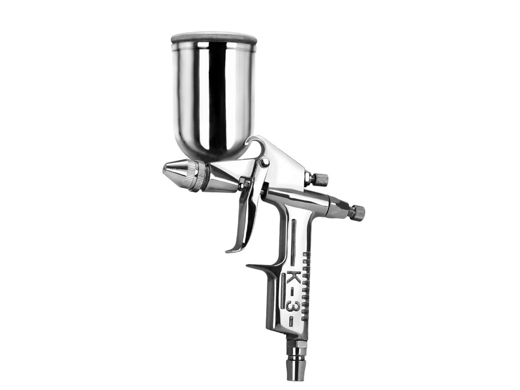 得力工具DL-QPQ-K-3油漆喷枪0.5mm/下壶