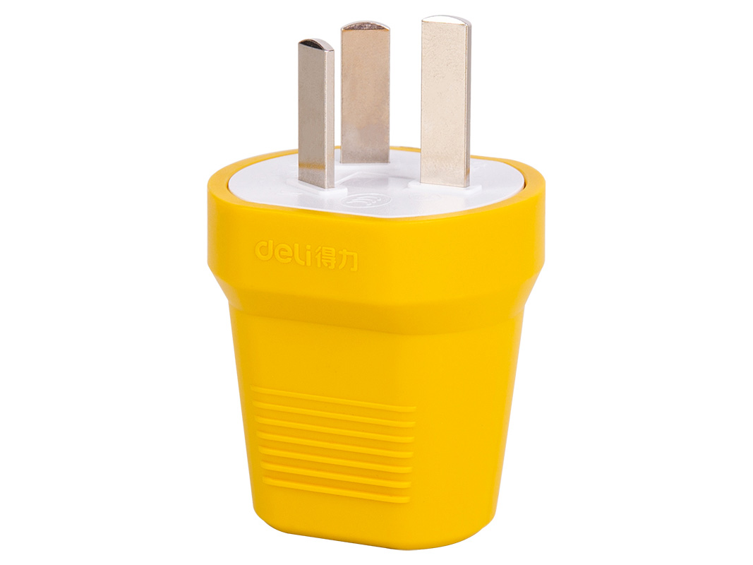 得力工具T18297电源插头三插250V~10A